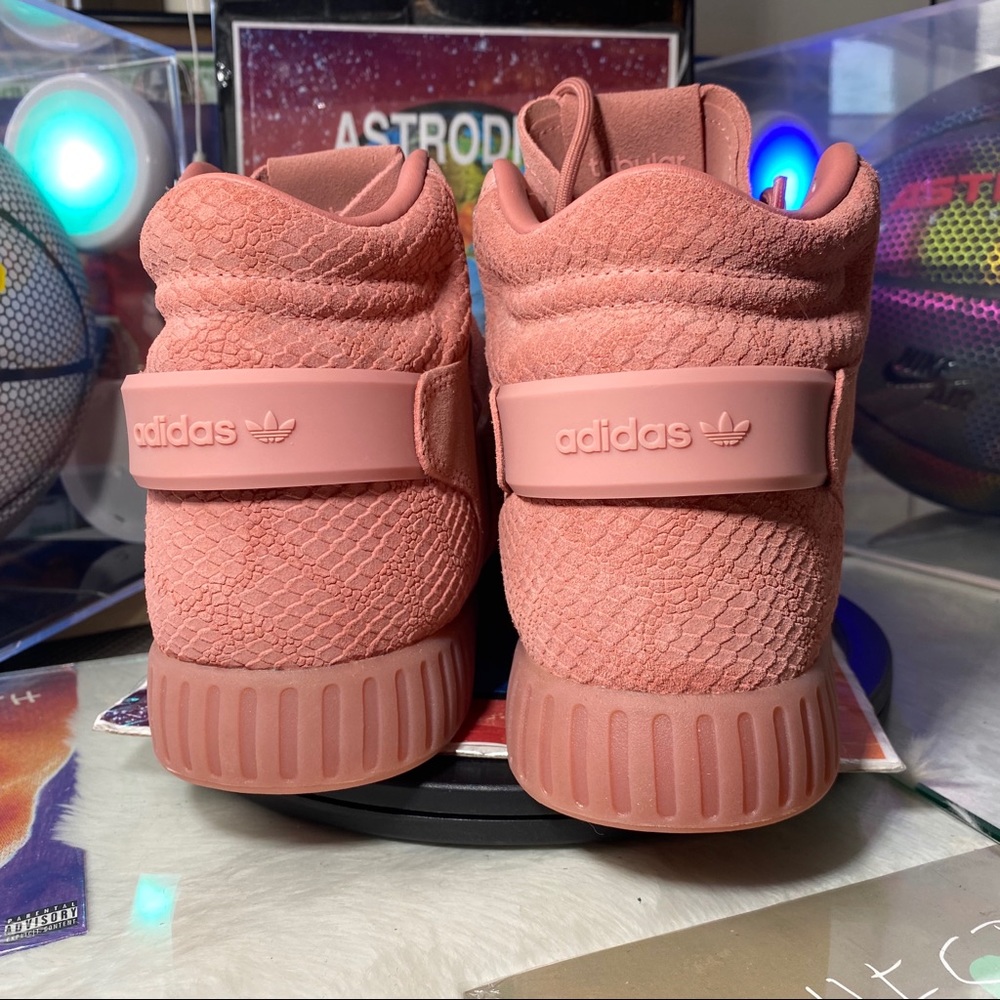 🆕 Adidas Tubular Invader Strap Raw Pink - Mens - Picture 4 of 11